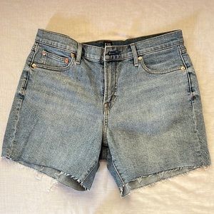 Gap high waisted denim shorts